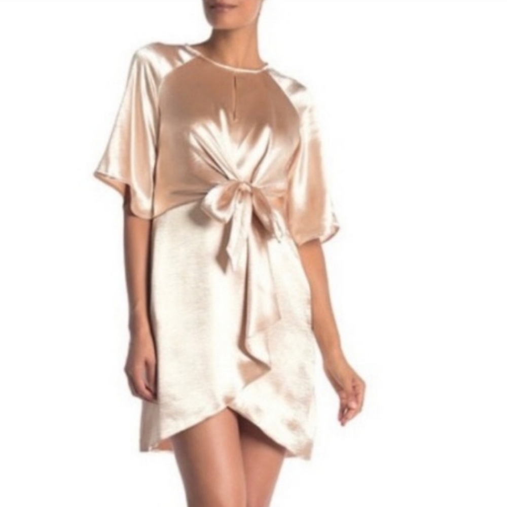 Laundry By Shelli Segal Gold Elegant Dress GUC